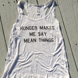 Forever 21, White Athletic Wear Tank Top, Juniors Small